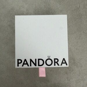 Pandora White Box with Pink Accent